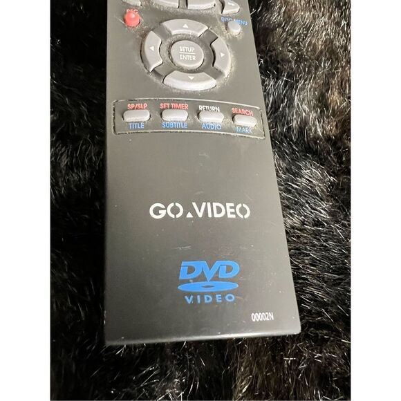 GO VIDEO 00002N Genuine DVD/VCR Combo Player Remote Control DVR4400, DVR4000 - Picture 2 of 3